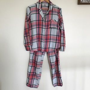 SOLD Victoria Secret Flannel Pajama Set